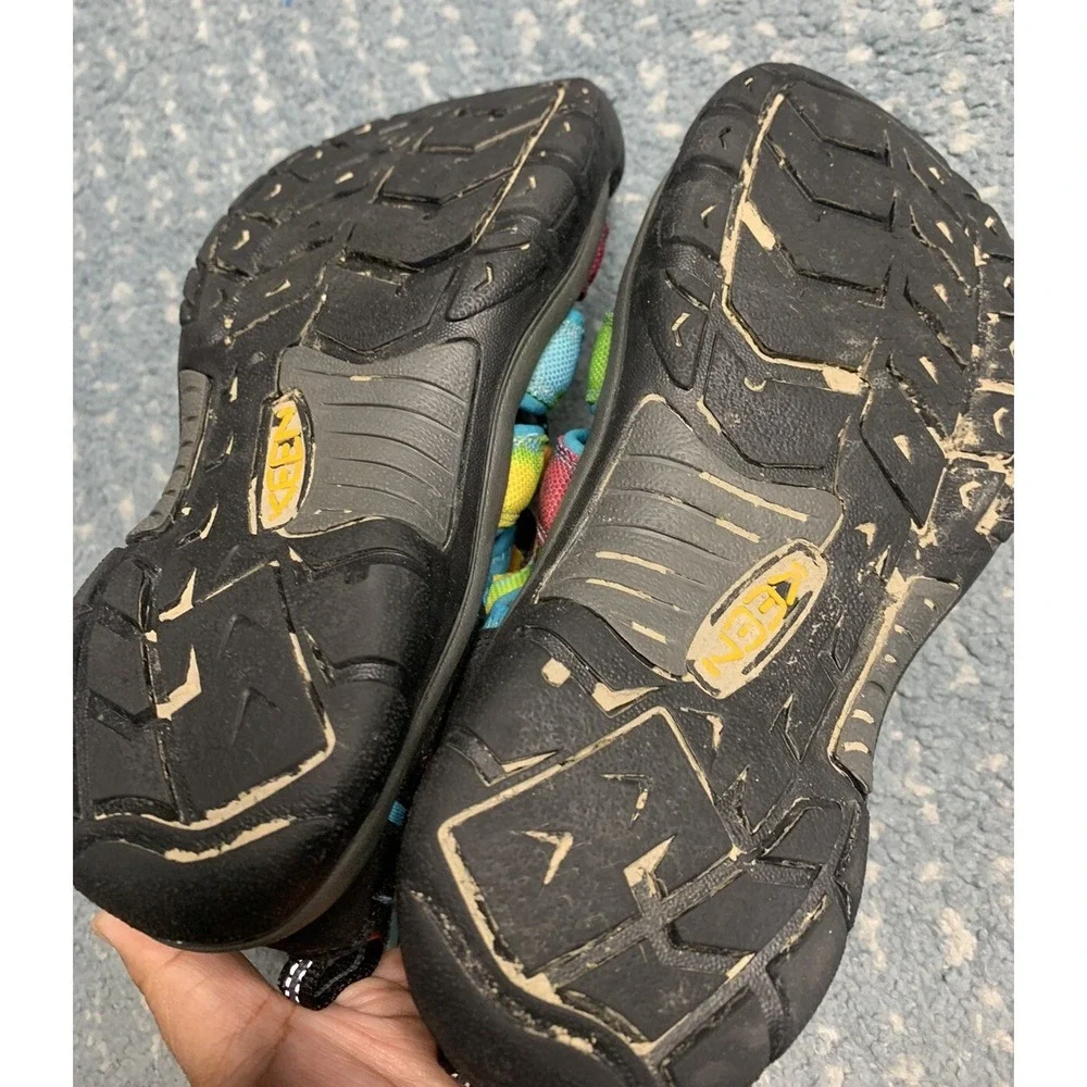 Keen Newport H2 Rainbow Tie Dye Rainbow Sandals Kids Boys Girls Shoes Size 4